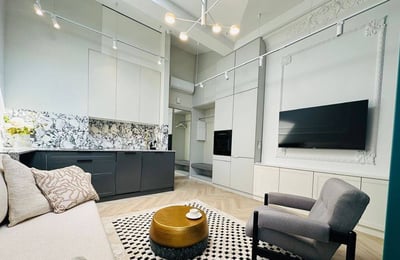 Location d’un appartement lumineux de 2 pièces haut standing, 46 m², Kazimierz, Cracovie, Pologne